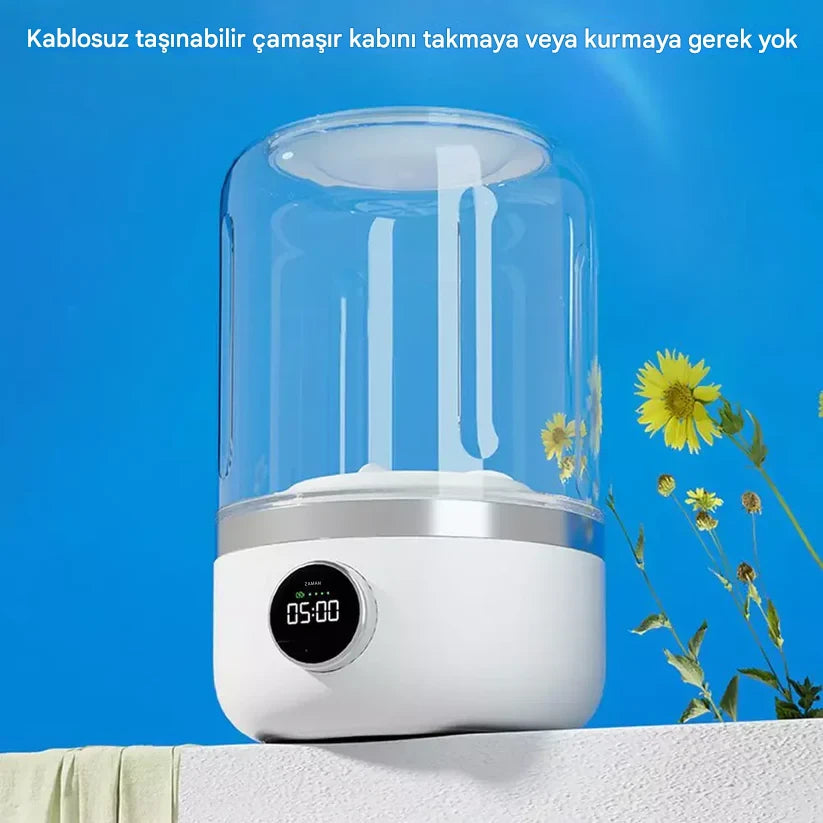 Mini Taşınabilir Çamaşır Makinesi